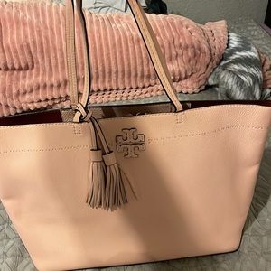 Tory Burch Pink Tote purse